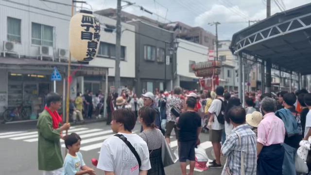 横浜市鶴見区「潮田祭り」の記事動画