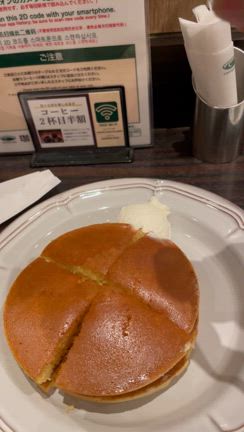 ホットケーキ納め失敗→リベンジの記事動画