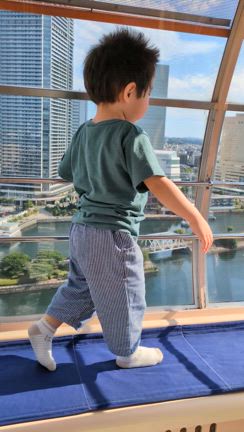 紫陽花が満開の横浜港で♡とわくんと遊園地デートの記事動画