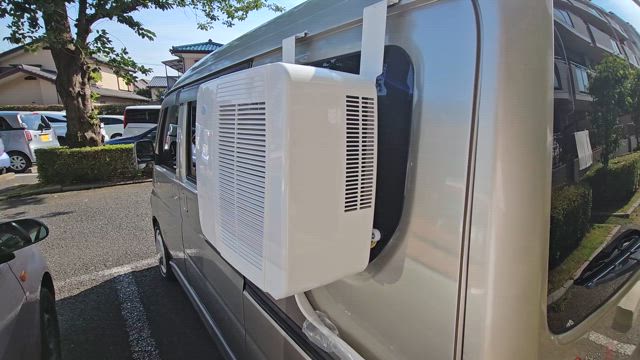車載用エアコン　コイズミ ポータブルクーラー ラ・クールの記事動画