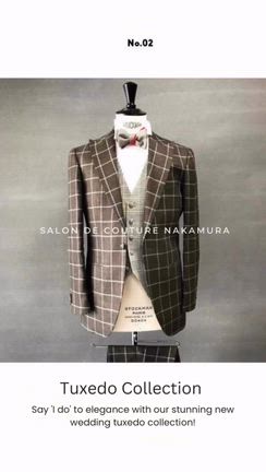 お洒落なタキシード ！ 新郎もカッコよくコーディネートの記事動画
