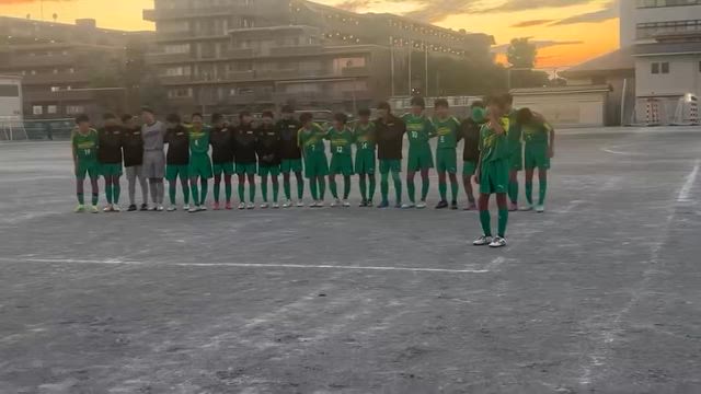 川崎市サッカー新人戦一次リーグ最終戦の記事動画