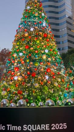 日比谷ミッドタウン♡ズートピア2のクリスマスツリー♡の記事動画