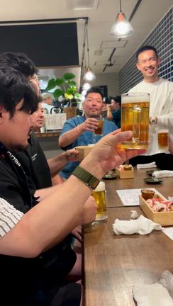 楽しい色やねっ大阪の夜はどきどき気分⁉️の記事動画