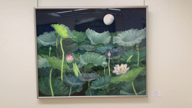 福岡日展会作品展の記事動画