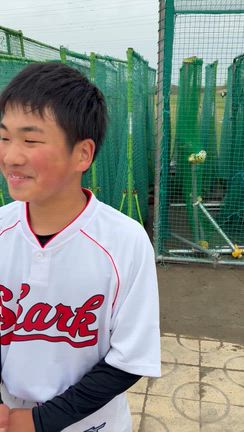 雨…グランド使えず…新1年生も本格的にスタート！の記事動画