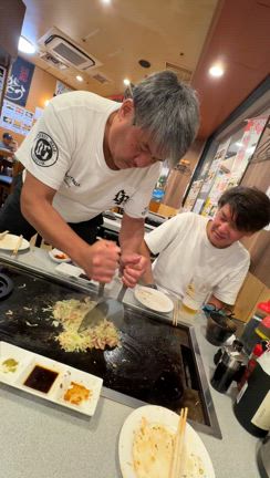 海浜幕張　有賀藤のもんじゃ焼きの記事動画