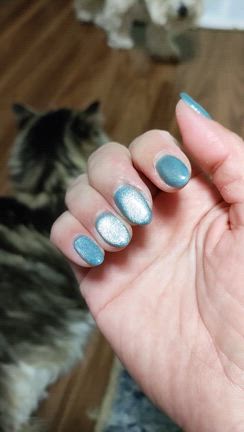 お客様と私のネイルの記事動画