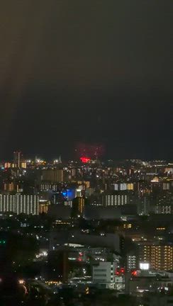 まさかの場所から、万博花火が観られた！長男久々に帰省の記事動画