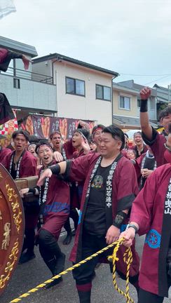 地元！富山県射水市「新湊曳山祭」完全生中継！！！ありがとうございました！！！の記事動画