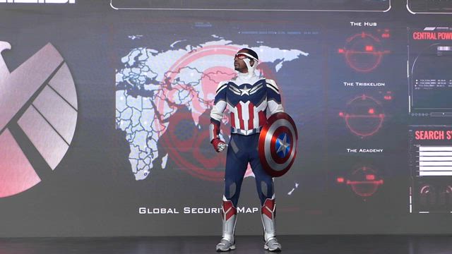 ブラックウィドウ ファルコン ブラック・ウィドウ / ナターシャ・ロマノフ エプロン