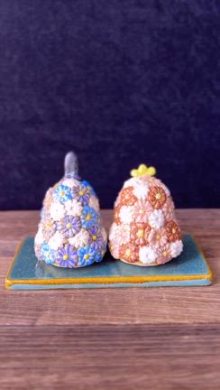 陶彫刻【お花びなちゃま】の記事動画