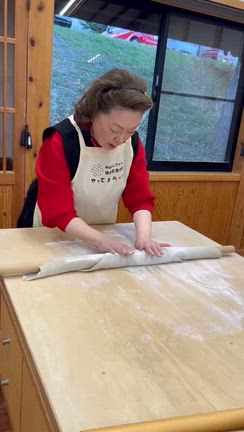 オマケのそば打ちの動画ですの記事動画