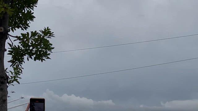 エアフェスタ浜松前日飛行の記事動画
