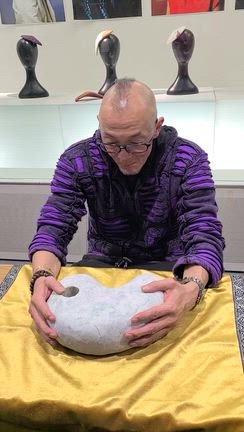 魂をチューニングする日✨糸魚川翡翠の勾玉磨きとルノルマン占い【御霊月祭】の記事動画