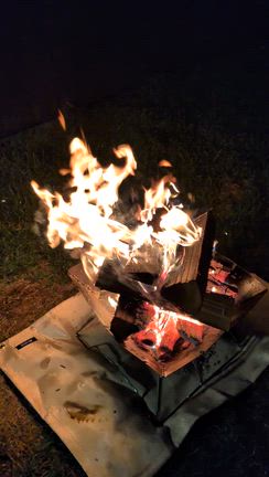 岩内町 いわないオートキャンプ場マリンビュー  花火と焚き火と朝ごはんの記事動画