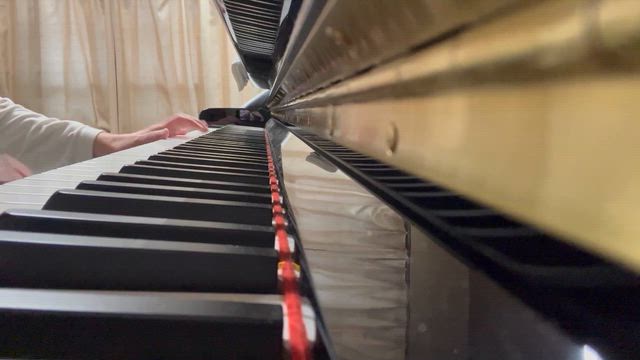 おばちゃんやり直しピアノ　レッスンまでに、、の記事動画