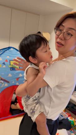 お仕事前の家族タイムの記事動画