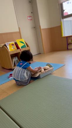 【子育て】料理模倣の臨界期！？の記事動画