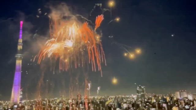 ★隅田川花火大会★の記事動画