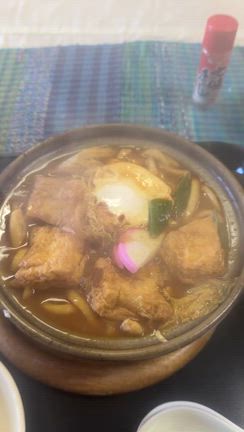 【食べ歩き】味噌煮込みうどん＠妙楽寺　休み茶屋　愛知県豊田市の記事動画