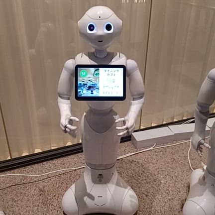 久しぶりのペッパー君は元気でした♡の記事動画