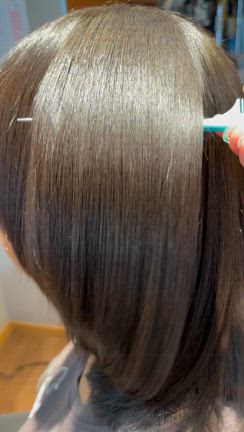 黒人ハーフの女の子縮毛矯正の記事動画