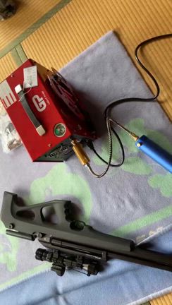 その③ エアライフル電気コンプレッサでチャージします/FXﾄﾞﾘｰﾑﾗｲﾝBP
