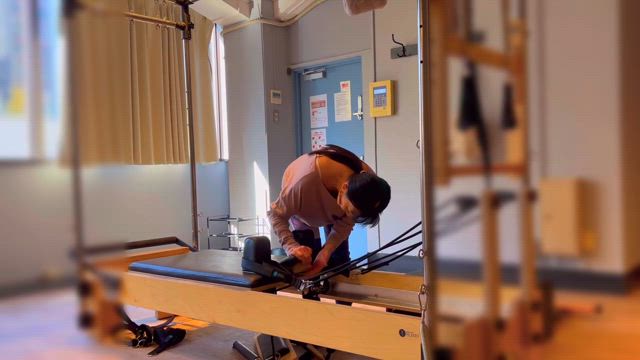 ピラティスリフォーマー体験レッスンやってます！＠北参道＠恵比寿の記事動画