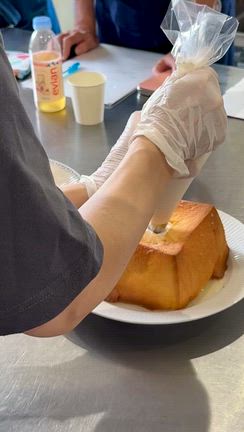 週末のお教室はシフォン『サバラン』に『ババラン』＼(^o^)／の記事動画