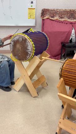 【レア物】アフリカの手作り太鼓(値下げ！送料込み！) レア物】アフリカの手作り太鼓(値下げ！送料込み！) レア物