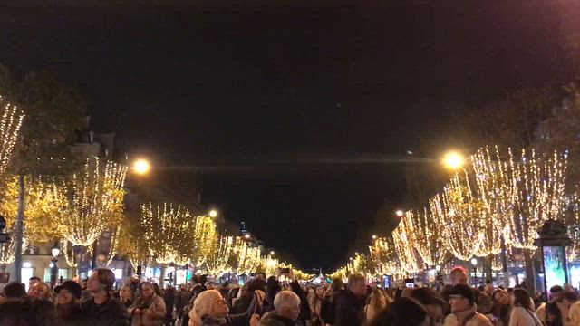 2025/11/24  今日の散歩は、凱旋門からコンコルド広場まで、マティックが帰って来ましたの記事動画