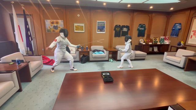 全日本ベテランフェンシング選手権大会準優勝の記事動画