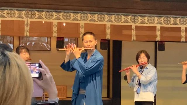 篠笛の澄んだ音色の記事動画