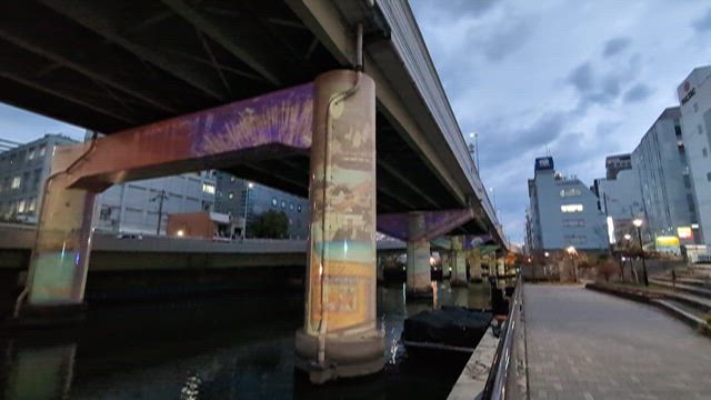 港区港南発こたつクルージング！大阪水辺の取組を視察。の記事動画