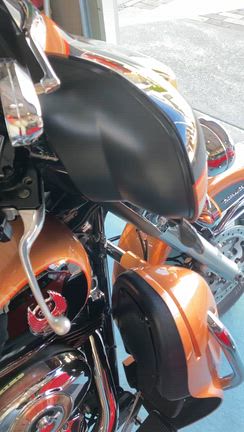 ハーレー・やっこカウル　補強完了の記事動画
