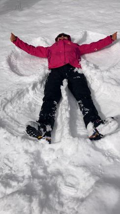 スノーエンジェルはこう作りました。の記事動画