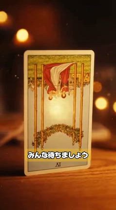 今日の開運メッセージ。焦らず待つ事も大切。の記事動画