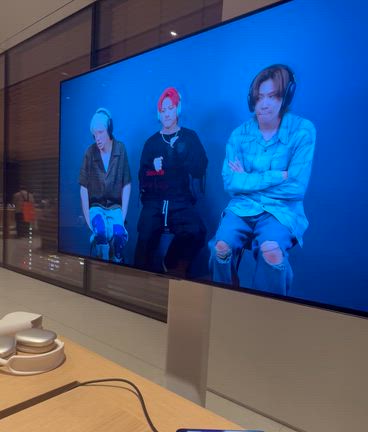 Apple銀座オープン♡たまたま入れたので空間オーディオ体験してみました♪の記事動画