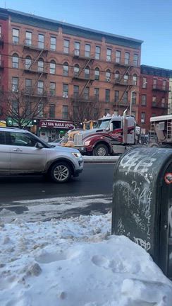 2025/02/16 駅とか雪の後の街の様子の記事動画
