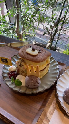 henteco森の洋菓子店の予約限定「くまパンケーキ」 - 戦略買物日記