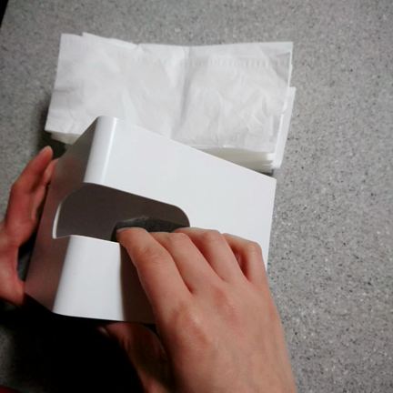 めんどくさいつめかえ問題・ティッシュカバー編。の記事動画