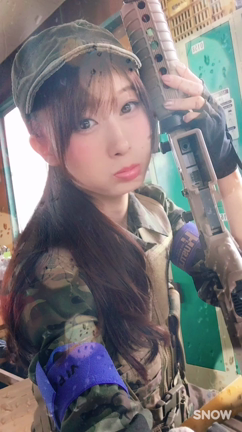 サバゲー女子またまた現る(ˊ˘ˋ*)✧‧˚の記事動画