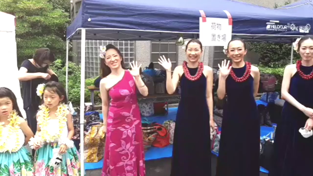 上野フラフェスティバルに出演しましたの記事動画