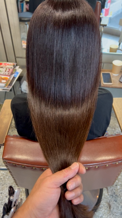 スーパーロングのメンテナンスカット☝️の記事動画