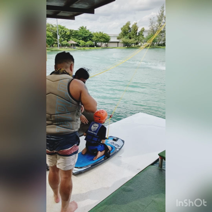 初ケーブルウェイクボードの記事動画