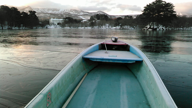 小野川湖ワカサギ釣りの記事動画
