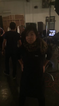 撮影現場　VOGUE クミ踊るの記事動画