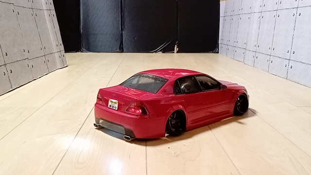 ラジコンカー セルシオ ドリフト メカ電飾付き