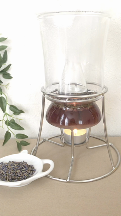 万能ハーブ、ラベンダーの芳香蒸留水作り♪の記事動画